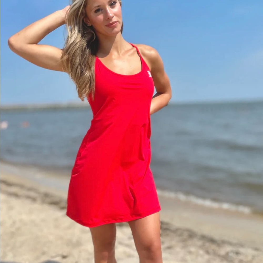 Red or pink Tennis Mini Dress